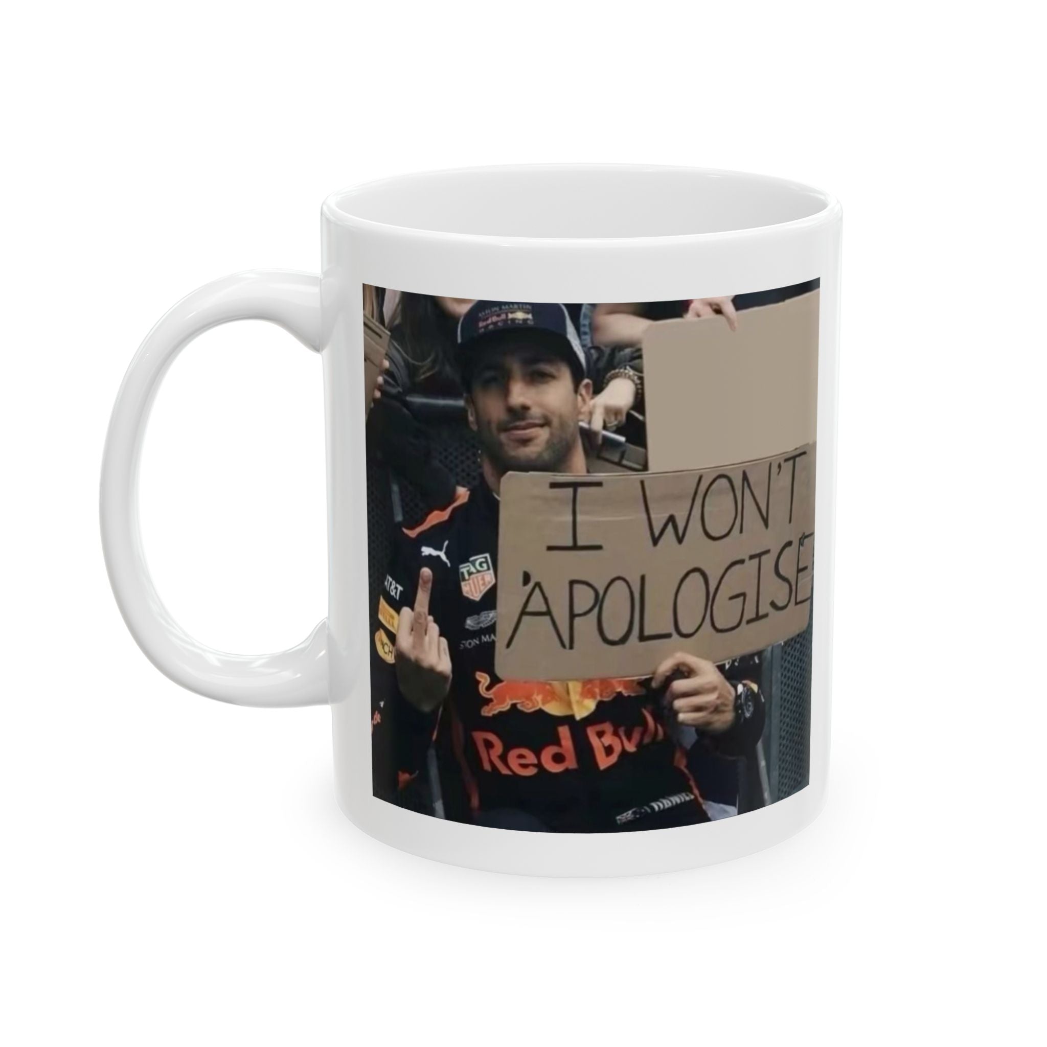 Daniel Ricciardo F1 Meme Mug