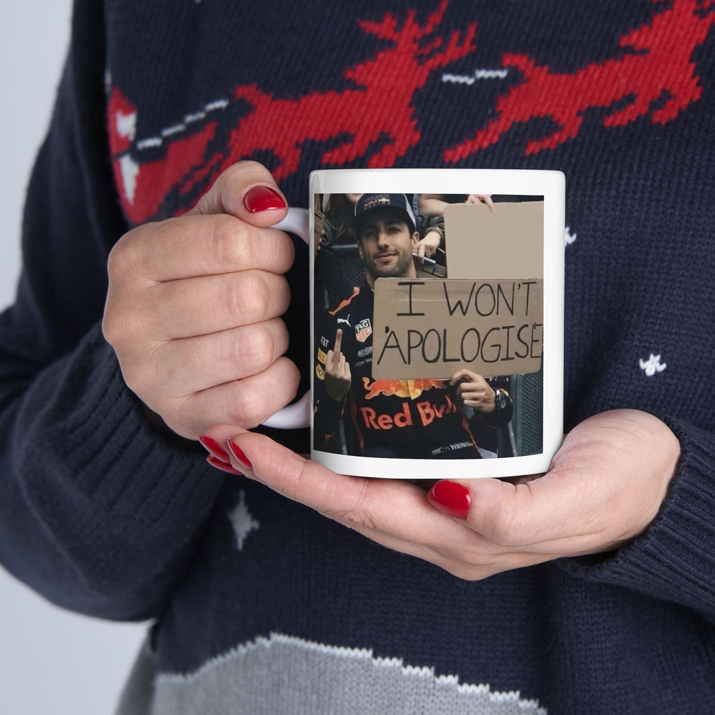 Daniel Ricciardo F1 Meme Mug